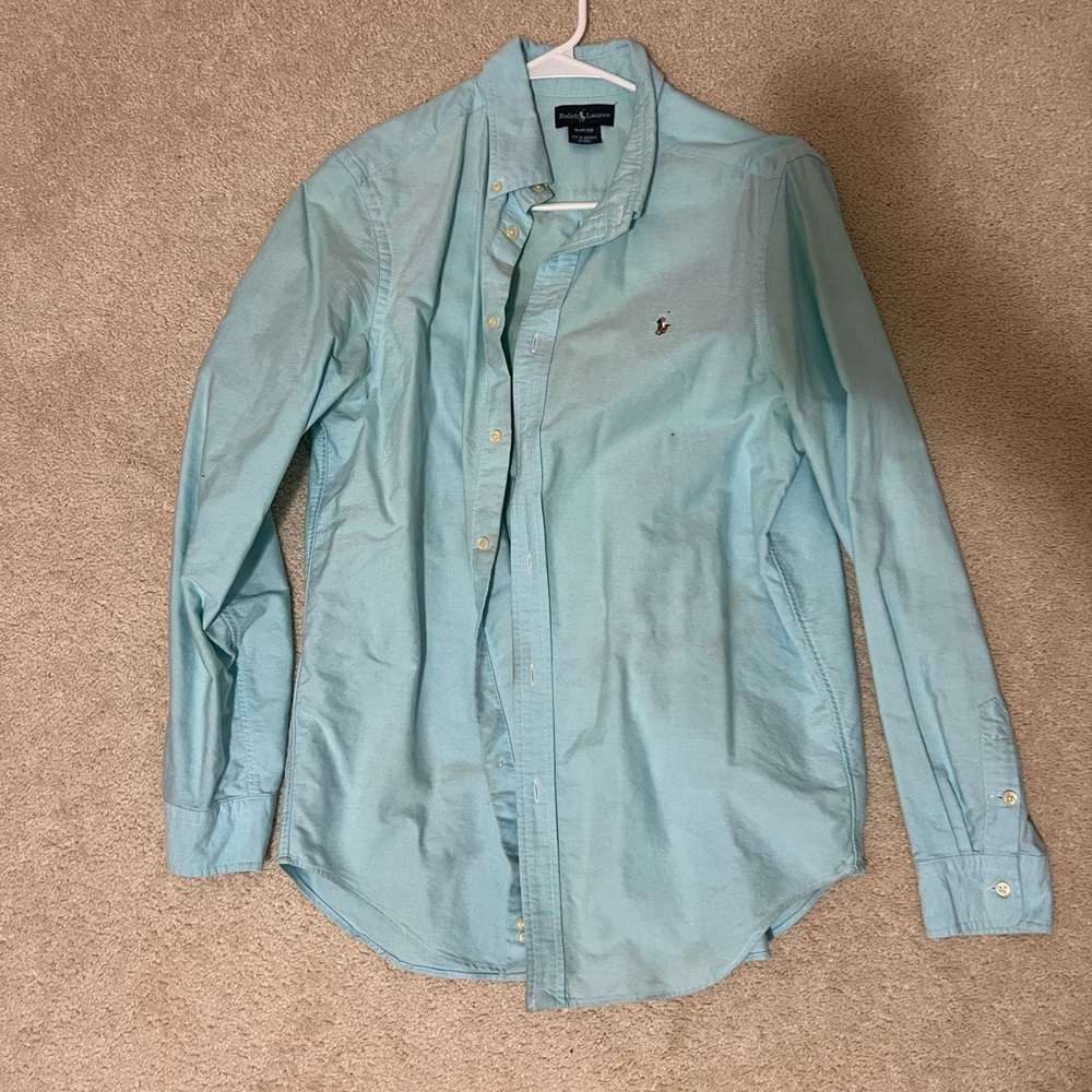 S Polo Ralph Lauren Button Up Dress Shirt